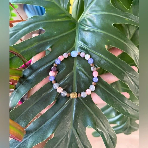 Calm & clarity bracelet || handmade - Picture 2 of 4